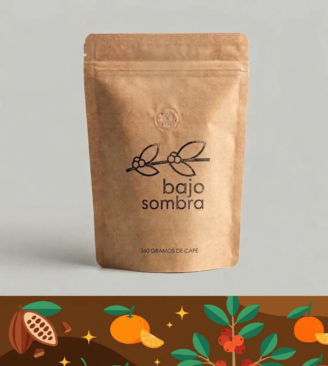 Bolsa de café Caturra Cubulco de Cubulco, Baja Verapaz, Bolsa de 360 g, Bajo Sombra
