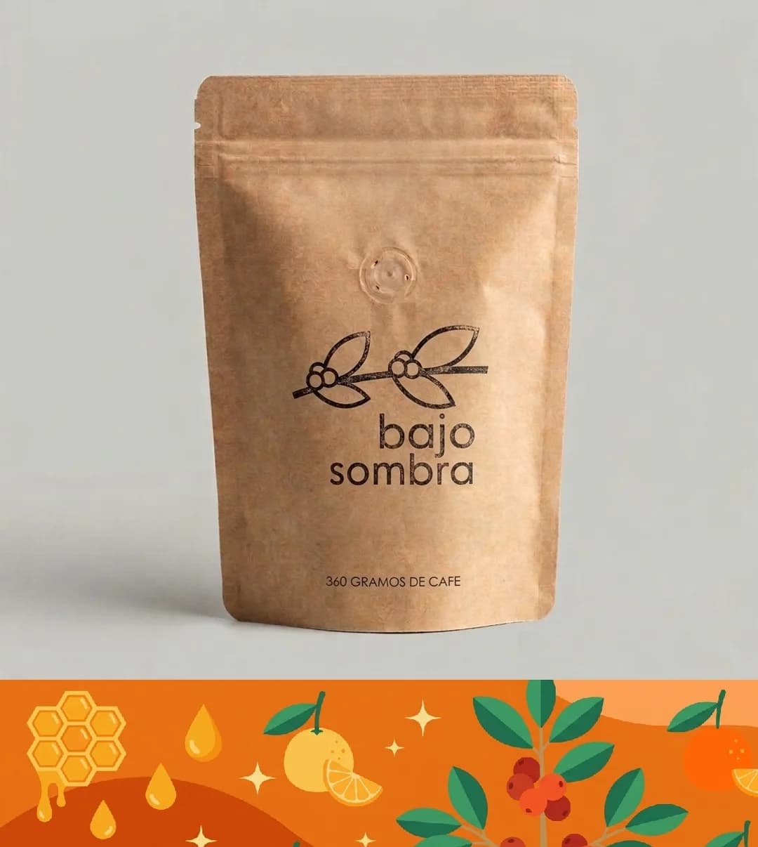 Bolsa de café Caturra Honey de Santa Cruz Verapaz, Alta Verapaz, Bolsa de 360 g, Bajo Sombra