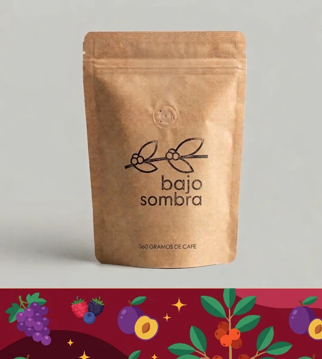 Bolsa de café Caturra Natural de Santa Cruz Verapaz, Alta Verapaz, Bolsa de 360 g, Bajo Sombra